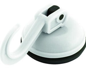 Crochet Eurotrail ventouse lot de 2 charge max. 2 kg
