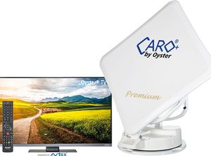 Antenne satellite automatique Caro+ Premium avec TV Oyster Basic