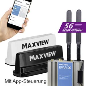 Antenne et routeur LTE, fourgonnette de camping X - Blanc