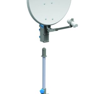 Sat-Antenne Precision 65 cm/Twin LNB et Sa Stativ