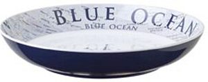 Assiette creuse mélamine Brunn Blue Ocean Diam. 21 cm