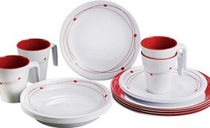 Série de vaisselle Cosmic 16 pièces