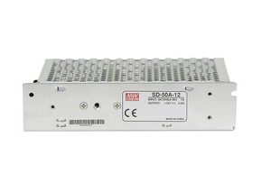 Convertisseur LED Meanwell 9,2 - 18 V / 12 V / 4,2 A / 50 watts gris clair