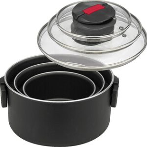Batterie casseroles Ballarini Click & Cook, 6 pièces