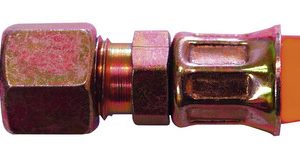Tuyau de gaz 6,3x3,5 mm PB10 G 1/4 LH ÜM x SVR 10 mm 40cm long, resistant à l'hiver, 1pc SB