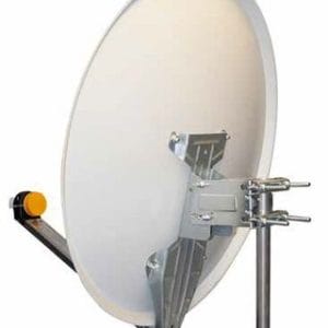 Antenne satellite 54 cm avec bras LNB pliable