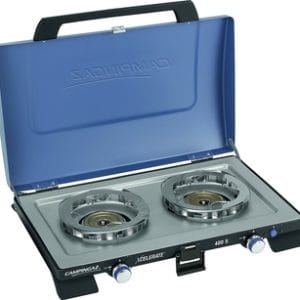 Réchaud gaz Campingaz Xcelerate 400 S 2 feux 50 mbar 2 x 2,2 kW