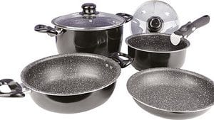 Batterie de casserole Gimex Black Line 7 pcs