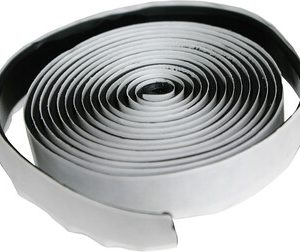 Bande d'étanchéité butyle 2,5 cm x 3,0 mm, noir