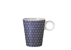 Mug mélaminé Rosti Mepal Mix and Match 300 ml, bleu/blanc