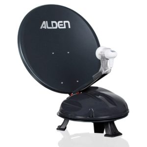 Antenne sat. automat. ALDEN Satlight-Track 50 S.S.C. mobile avec module de commande S.S.C. HD