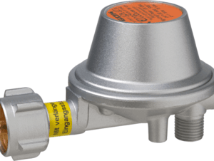 Détend. gaz GOK 0,8kg/h 50mbar PS 16bar KLF x G 1/4LH-KN-90° PRV