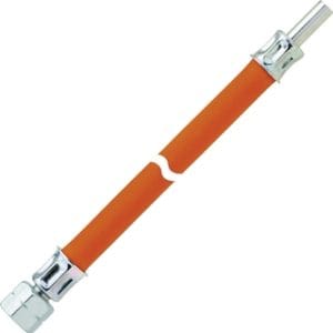 Flexible gaz G1/4 LH-ÜM x RST 8 x 400