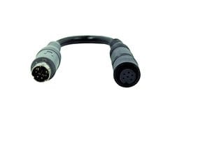 Adaptat. caméra Safety Caratec Mini-adaptateur fem., 6 pôles Prise 6 pôles pour Pössl