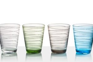 Lot de verres SAN Brunner Onda 4 pièces