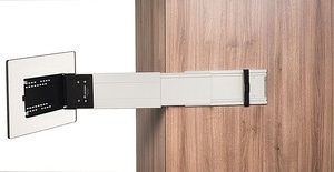 Support mural caratec Flex CFA102L extensible