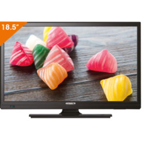Téléviseur TV 19 pouces DVB-T2 noir