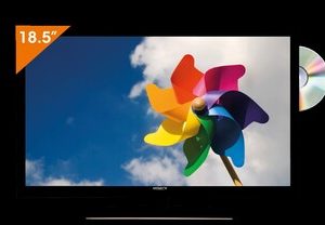 Téléviseur ANTARION TV 19 DVD DVBT2 DVBS2 coloris noir
