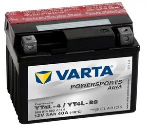 Batterie motor Powersports AGM, 12 V