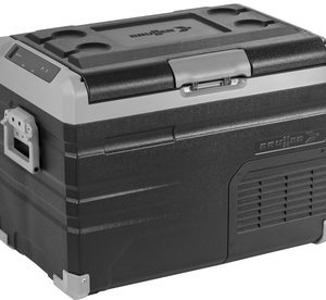 Glacière à compresseur + cong Polarys freeze DZ35 35 l, coloris noir/gris