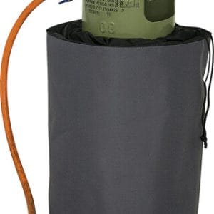 Sac de protection Eurotrail pour bouteilles de gaz de 5 kg Noir