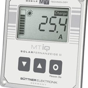 Afficheur solaire Büttner MT III pour régulateur solaire gris clair