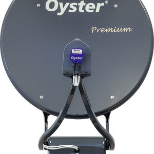 Antenne satellite automatique Oyster 70 Premium Twin LNB avec Oyster Smart TV 19 pouces