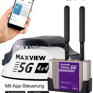 Antenne MAXVIEW Roam 5G 4x4 LTE/WiFi Couleur anthracite